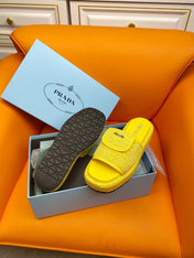 Pra Crochet Mule 20 Yellow