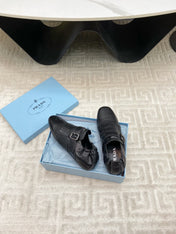 TASSEL LOAFERS IN BLACK LAMBSKIN