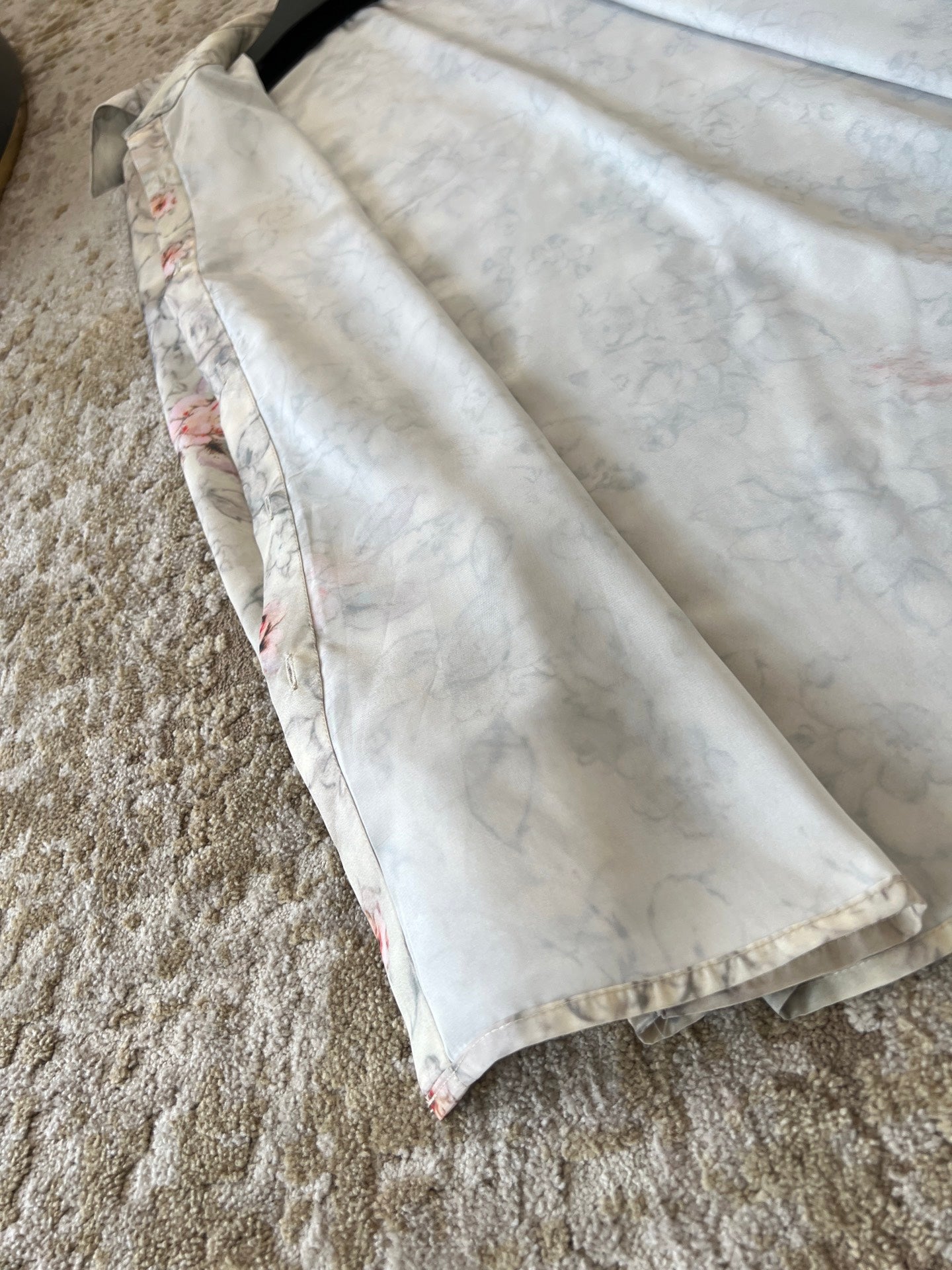 CHANEL LONG-SLEEVE PRINTED SHIRT IN SOFT FABRIC