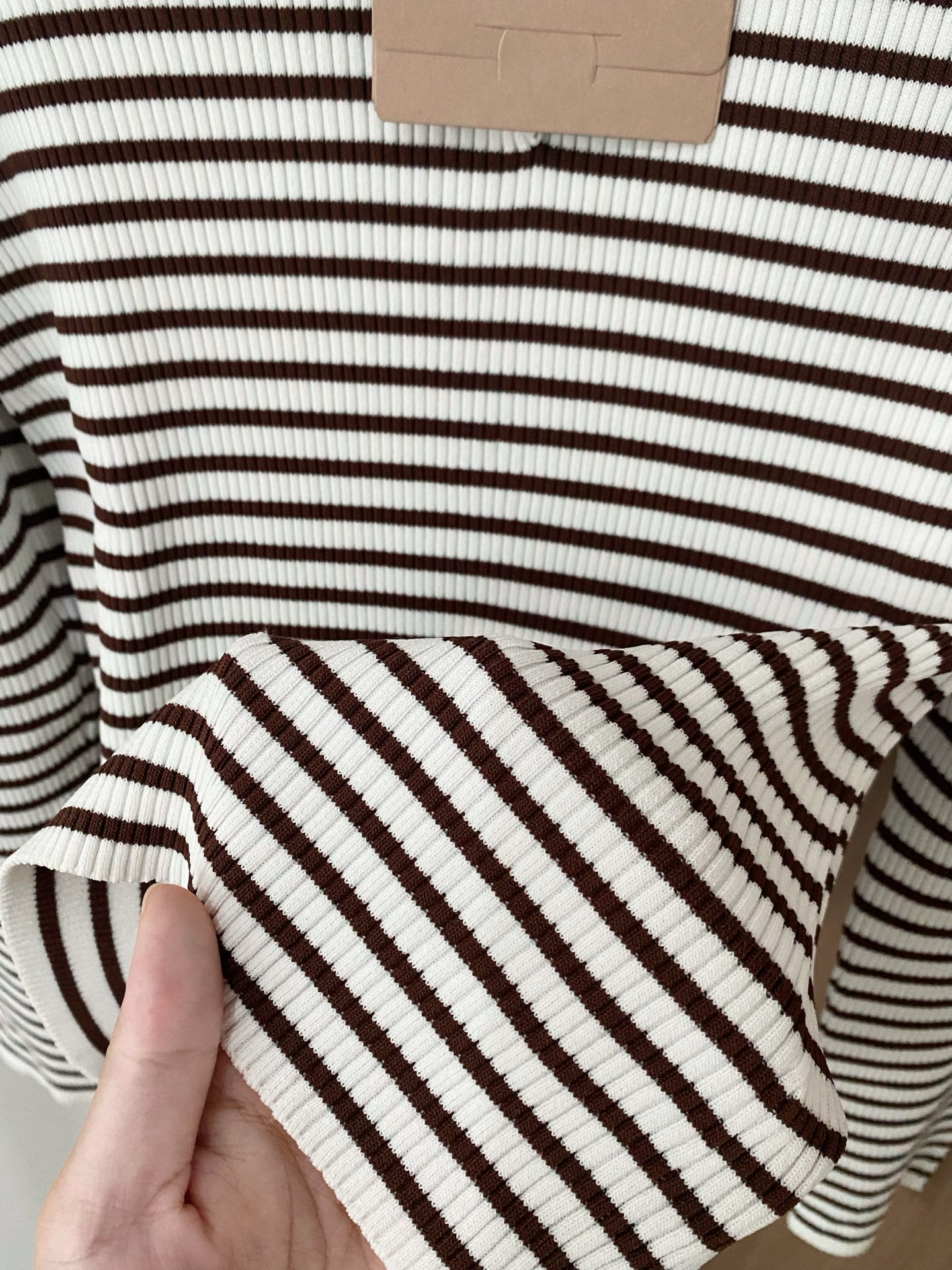 MIUMIU LONG-SLEEVE KNIT POLO STYLE 265