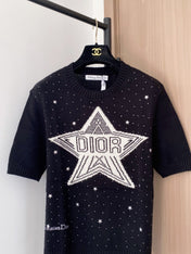 DIOR 26S SHORT SLEEVE KNIT SWEATER 987