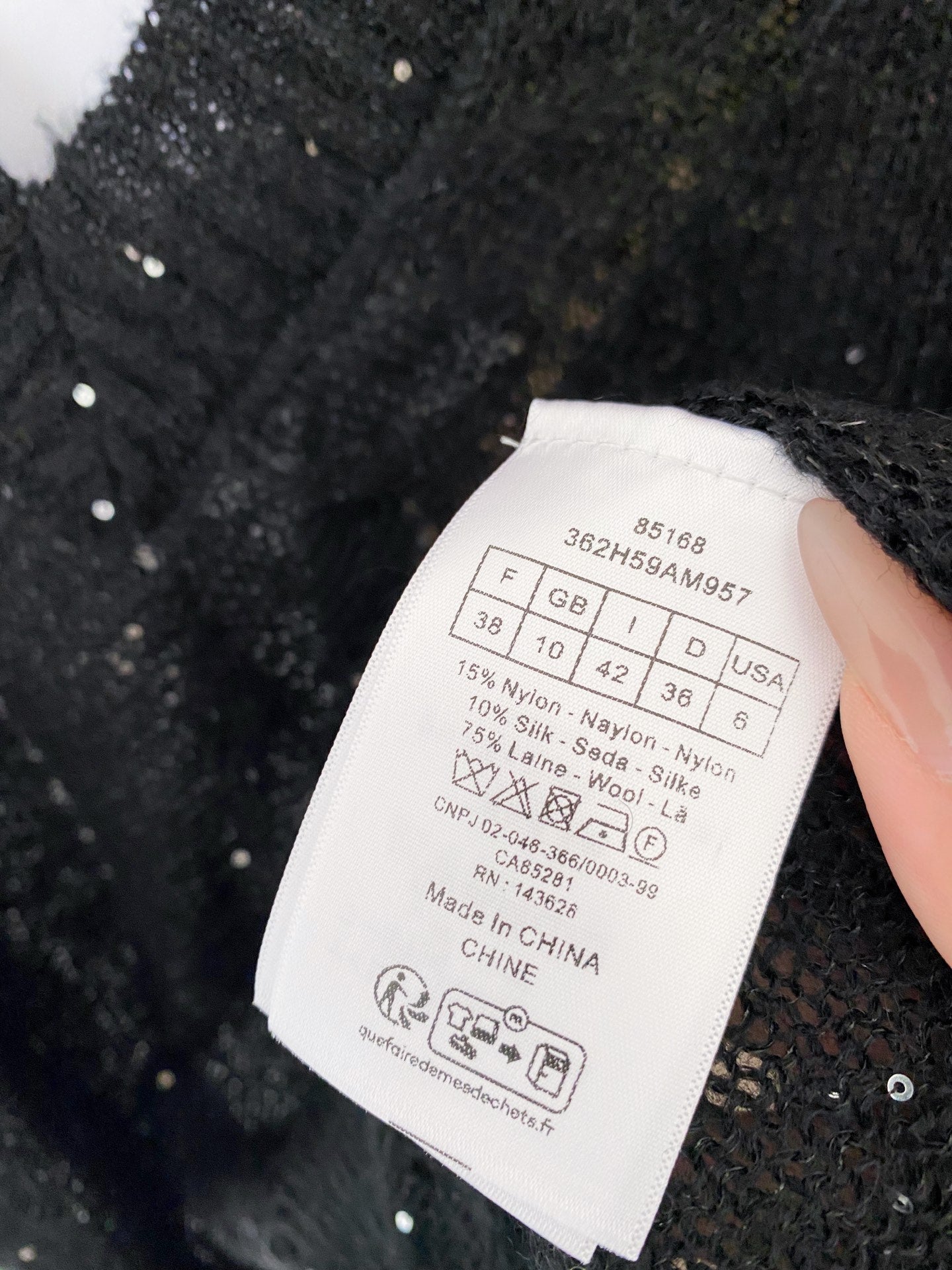 DIOR 26S V-NECK SWEATER 990