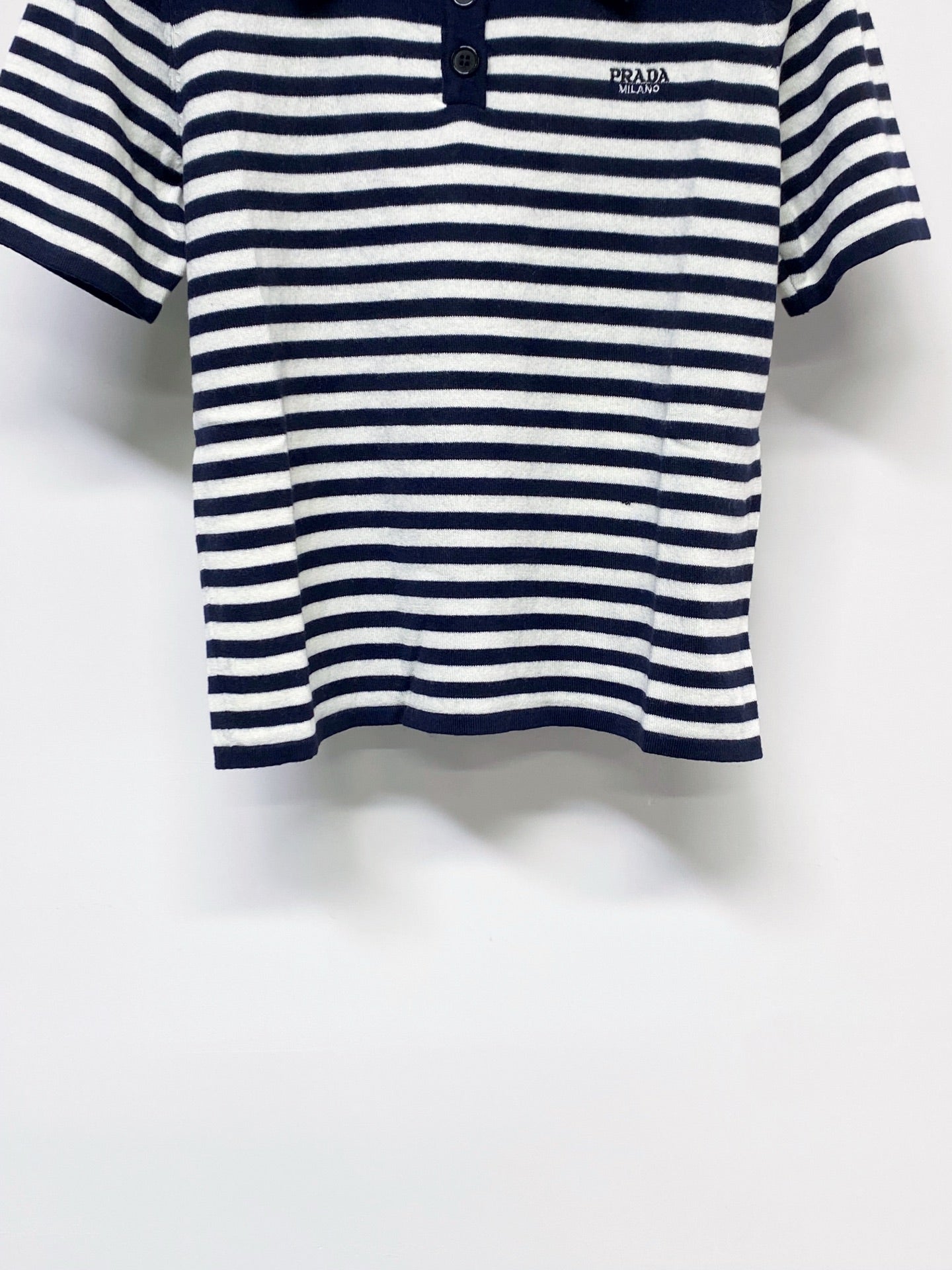 PRADA 26S SHORT SLEEVED POLO SHIRT 742