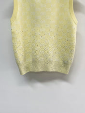 GUCCI 26S EMBELLISHED SLEEVELESS SWEATER 108