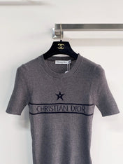 DIOR 26S SHORT-SLEEVE SWEATER 1198