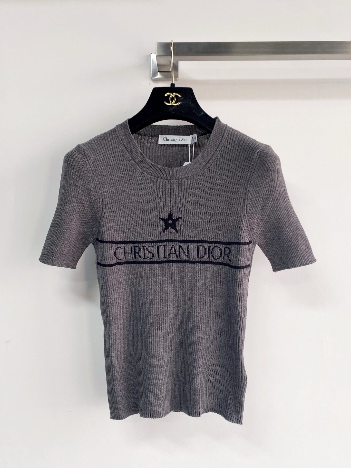 DIOR 26S SHORT-SLEEVE SWEATER 1198