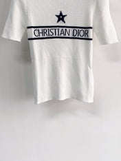 DIOR 26S SHORT-SLEEVE SWEATER 1196