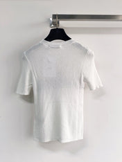 DIOR 26S SHORT-SLEEVE SWEATER 1196