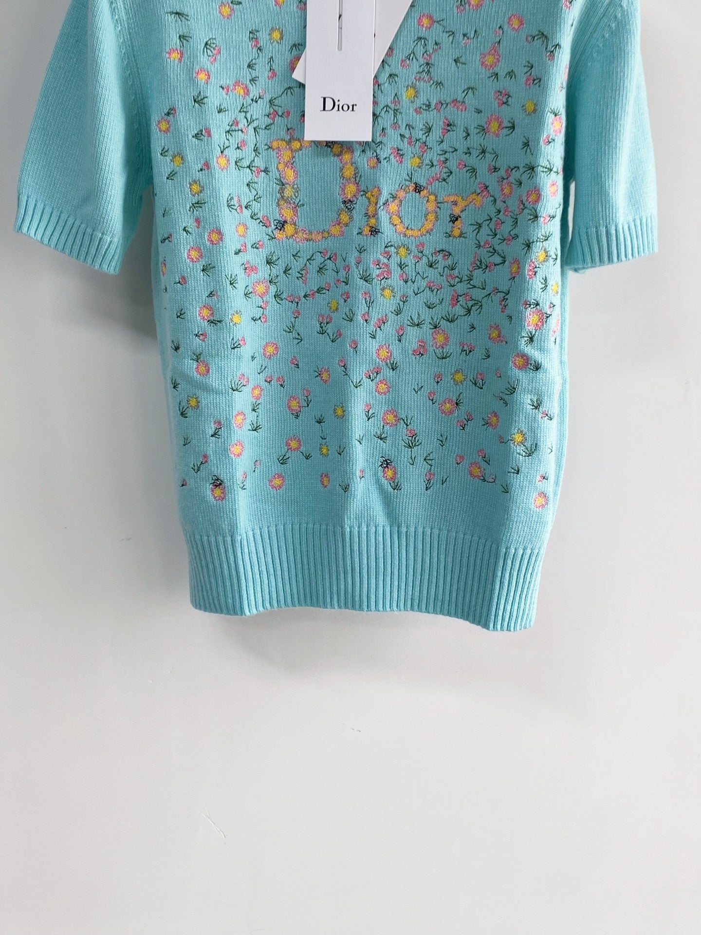 DIOR 26S SHORT-SLEEVE SWEATER 1158