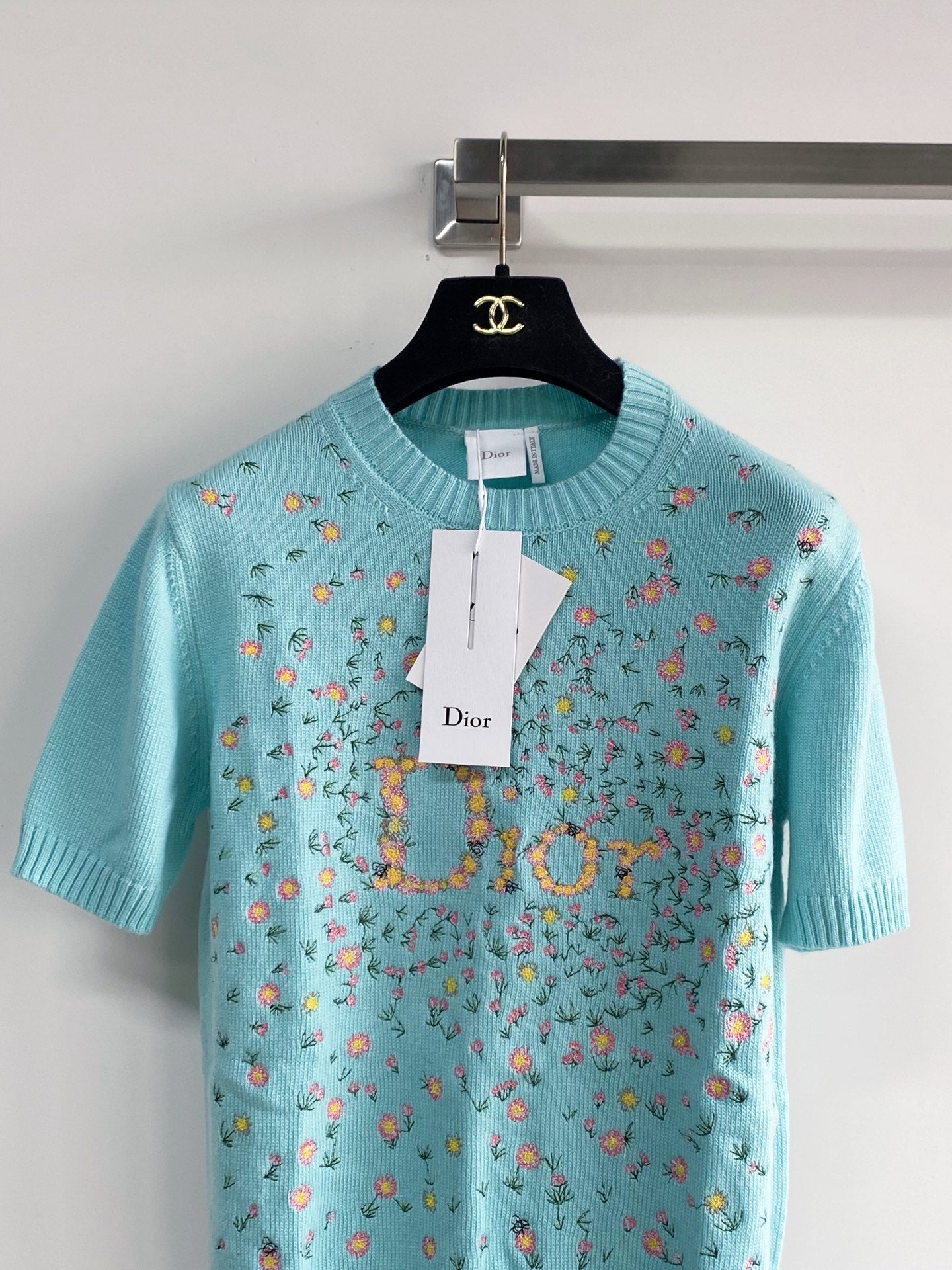 DIOR 26S SHORT-SLEEVE SWEATER 1158