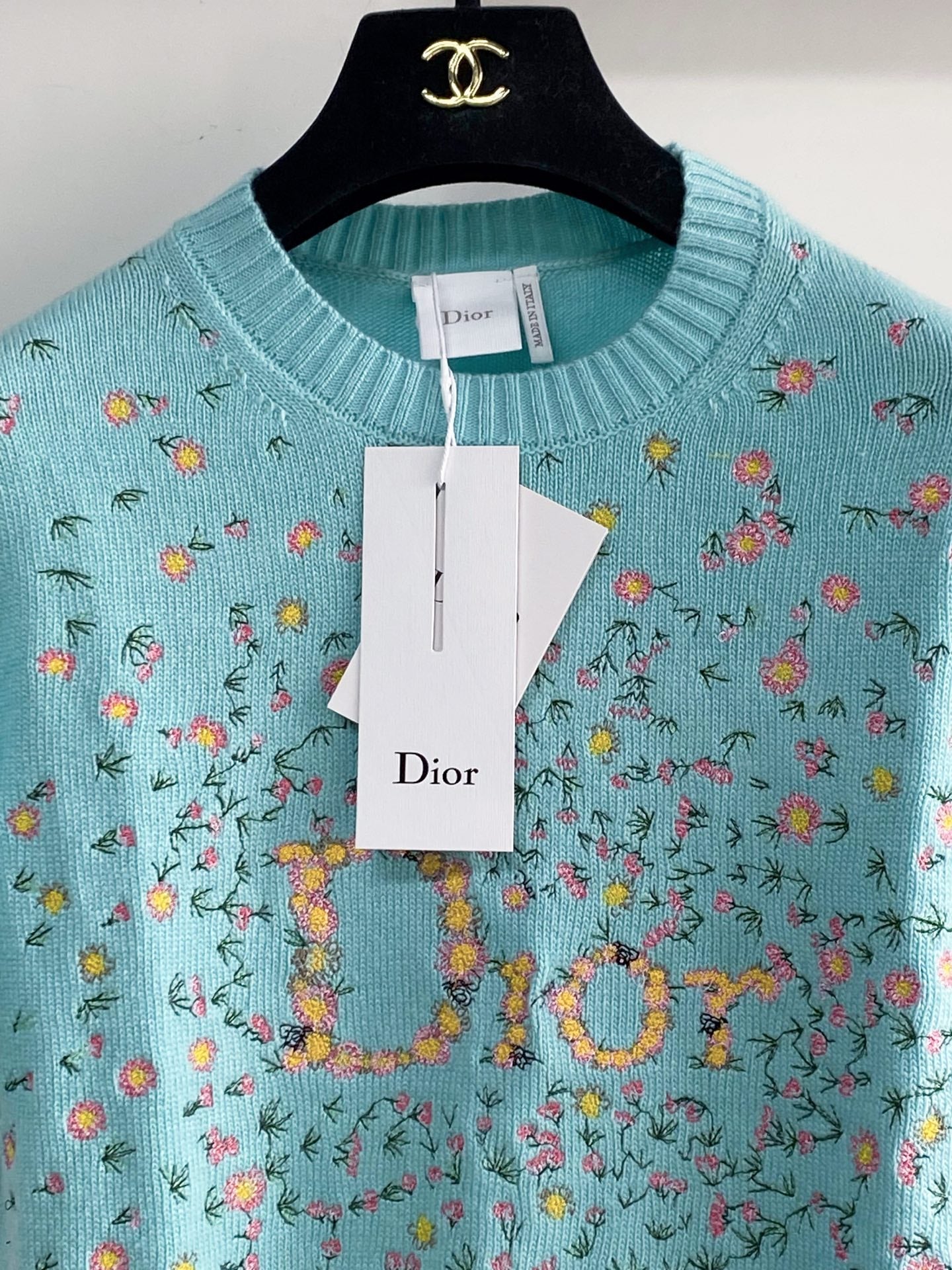 DIOR 26S SHORT-SLEEVE SWEATER 1158