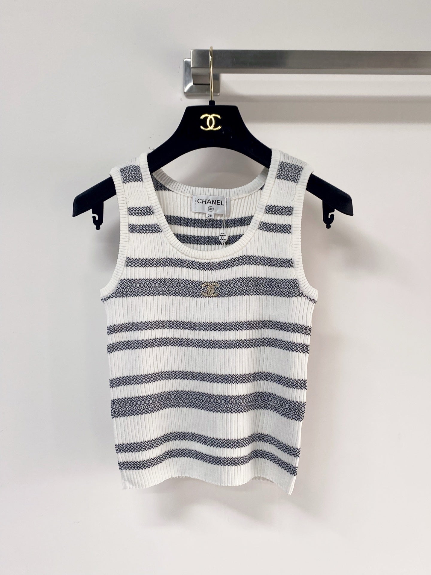 CHANEL 26S KNIT TANK TOP STYLE 1090