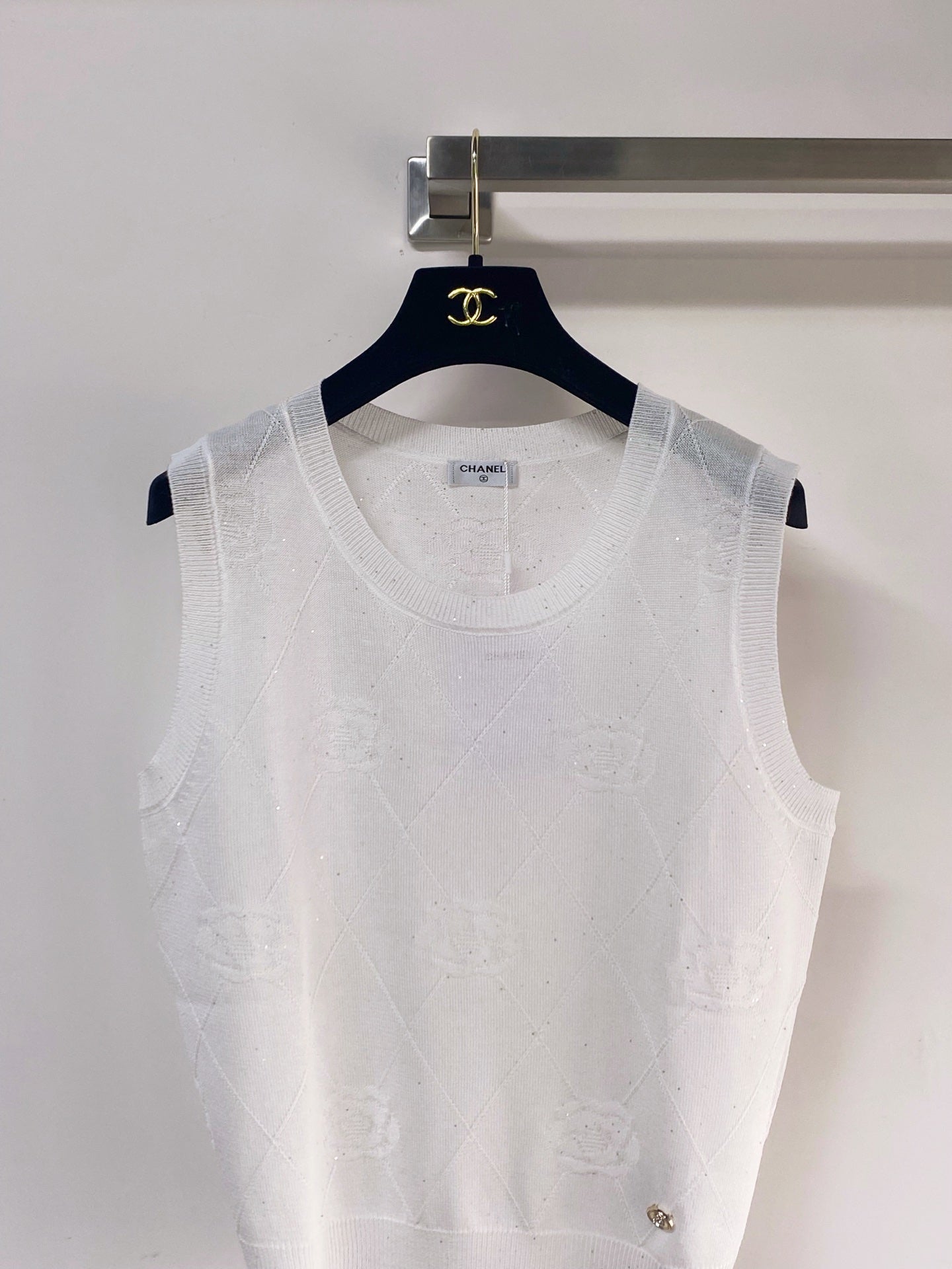 CHANEL 26S KNIT TANK TOP STYLE 1093