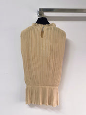 CHANEL 26S SLEEVELESS SHIRT STYLE 1044