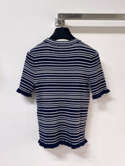 CHANEL 26S SHORT-SLEEVE SWEATER STYLE 1052
