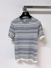 CHANEL 26S SHORT-SLEEVE SWEATER STYLE 1051