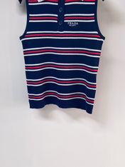 PRADA 26S SLEEVELESS POLO SHIRT STYLE 890
