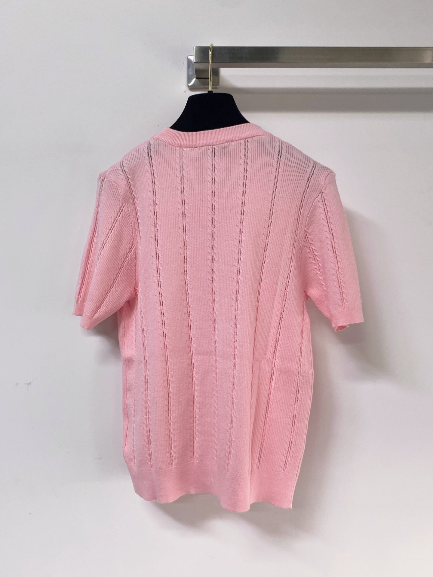 MIUMIU 26S SHORT-SLEEVED SWEATER STYLE 1119