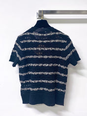 MIUMIU 26S SHORT-SLEEVED SWEATER STYLE 1046
