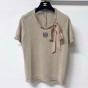 LOEWE 26S SHORT SLEEVE KNIT TOP 498