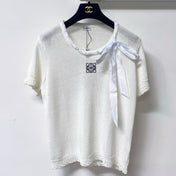 LOEWE 26S SHORT SLEEVE KNIT TOP 497