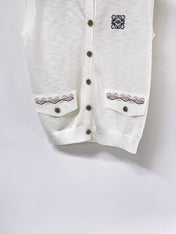 LOEWE 26S SLEEVELESS POLO SHIRT 399