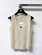 CHANEL 26S KNIT SLEEVELESS TOP STYLE 1203