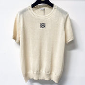 LOEWE 26S SHORT SLEEVE KNIT SWEATER 335