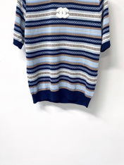 CHANEL 26S SHORT-SLEEVED KNIT SHIRT STYLE 1182