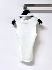 CHANEL 26S KNITTED SLEEVELESS TOP STYLE 1168