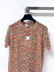 CHANEL 26S SHORT-SLEEVE KNIT TOP STYLE 1172