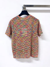 CHANEL 26S SHORT-SLEEVE KNIT TOP STYLE 1172