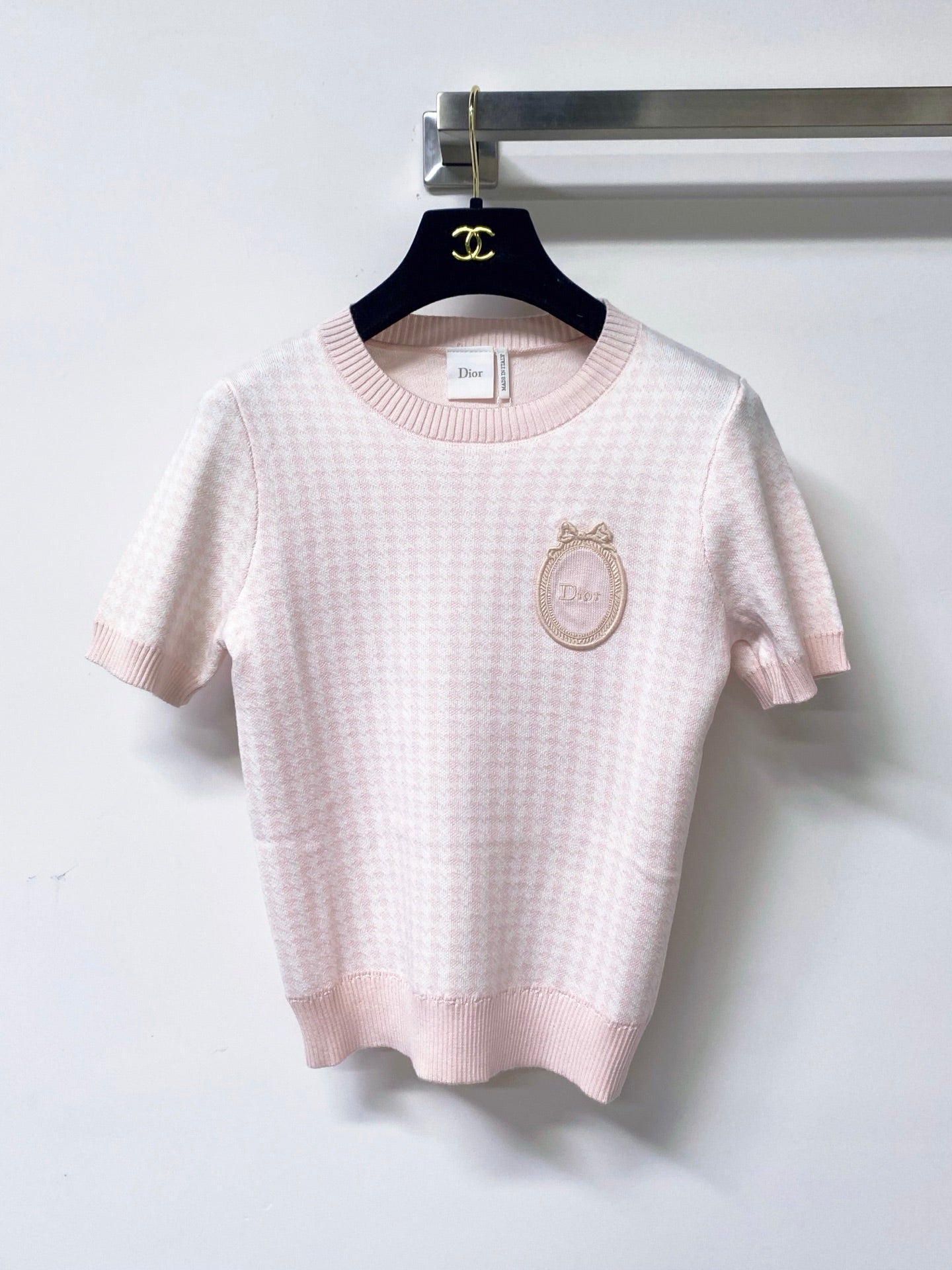 DIOR 26S SHORT-SLEEVED SWEATER 1262