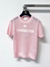 DIOR 26S SHORT-SLEEVED SWEATER 1265