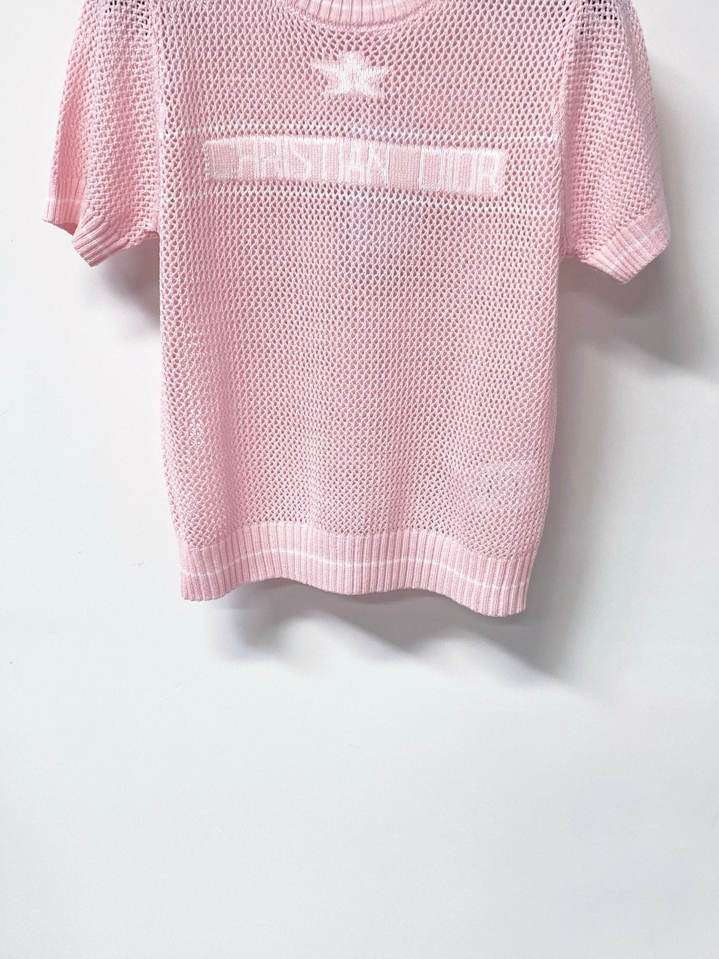 DIOR 26S SHORT-SLEEVED SWEATER 1265