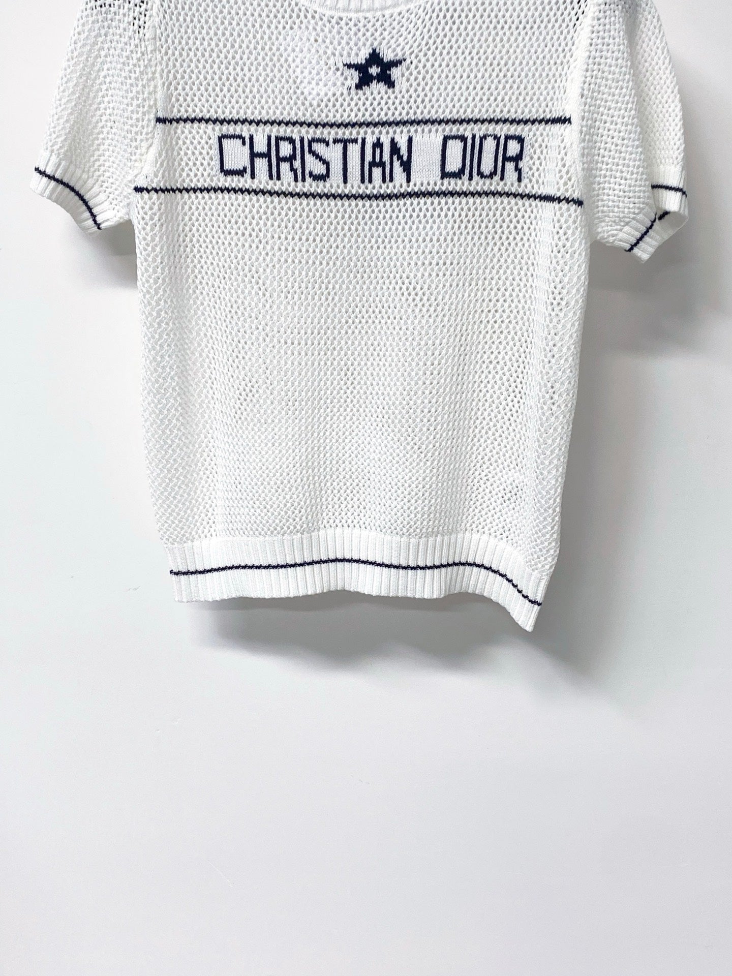 DIOR 26S SHORT-SLEEVED SWEATER 1264