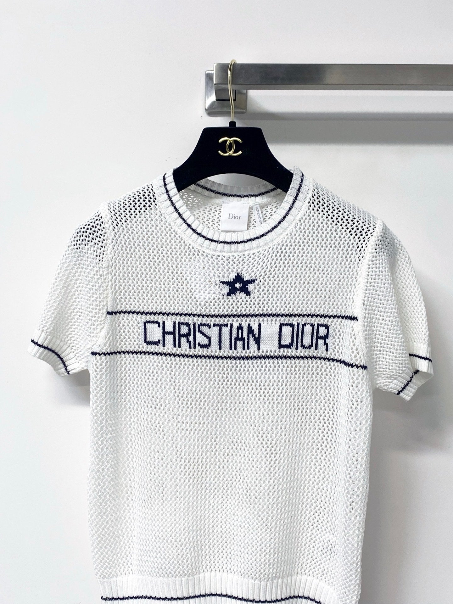 DIOR 26S SHORT-SLEEVED SWEATER 1264