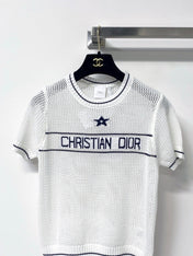 DIOR 26S SHORT-SLEEVED SWEATER 1264