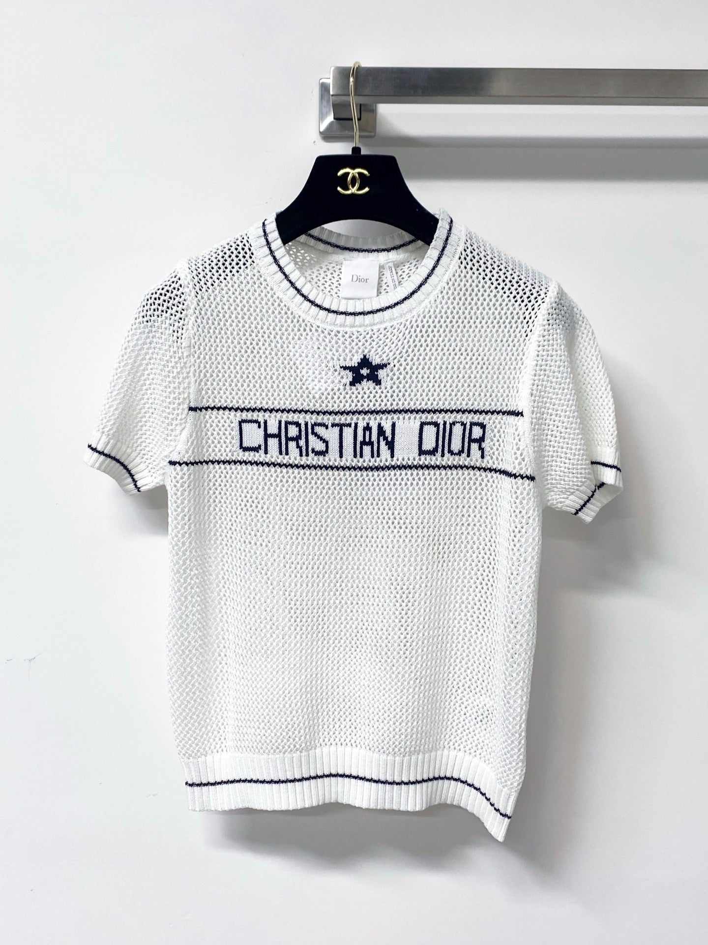 DIOR 26S SHORT-SLEEVED SWEATER 1264