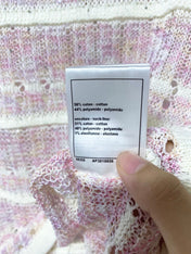 CHANEL 26S SHORT-SLEEVE KNIT TOP STYLE 1144