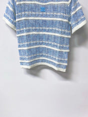 CHANEL 26S SHORT-SLEEVE KNIT TOP STYLE 1143