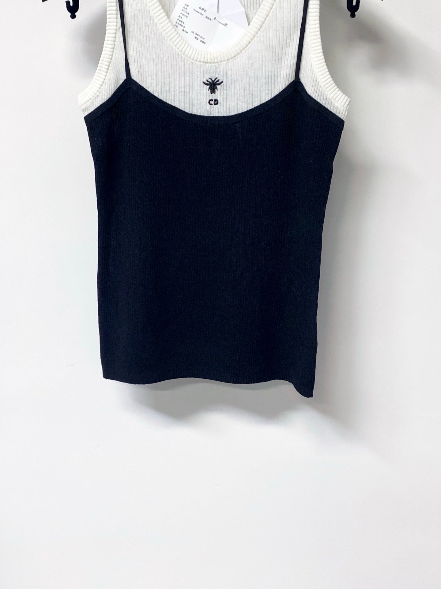 DIOR 26S KNIT SLEEVELESS TOP 1268