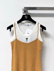 DIOR 26S KNIT SLEEVELESS TOP 1267