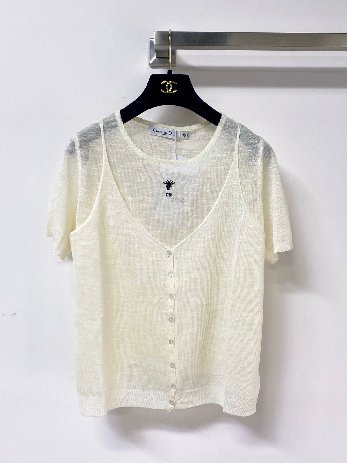 DIOR 26S SHORT-SLEEVED SWEATER 1247