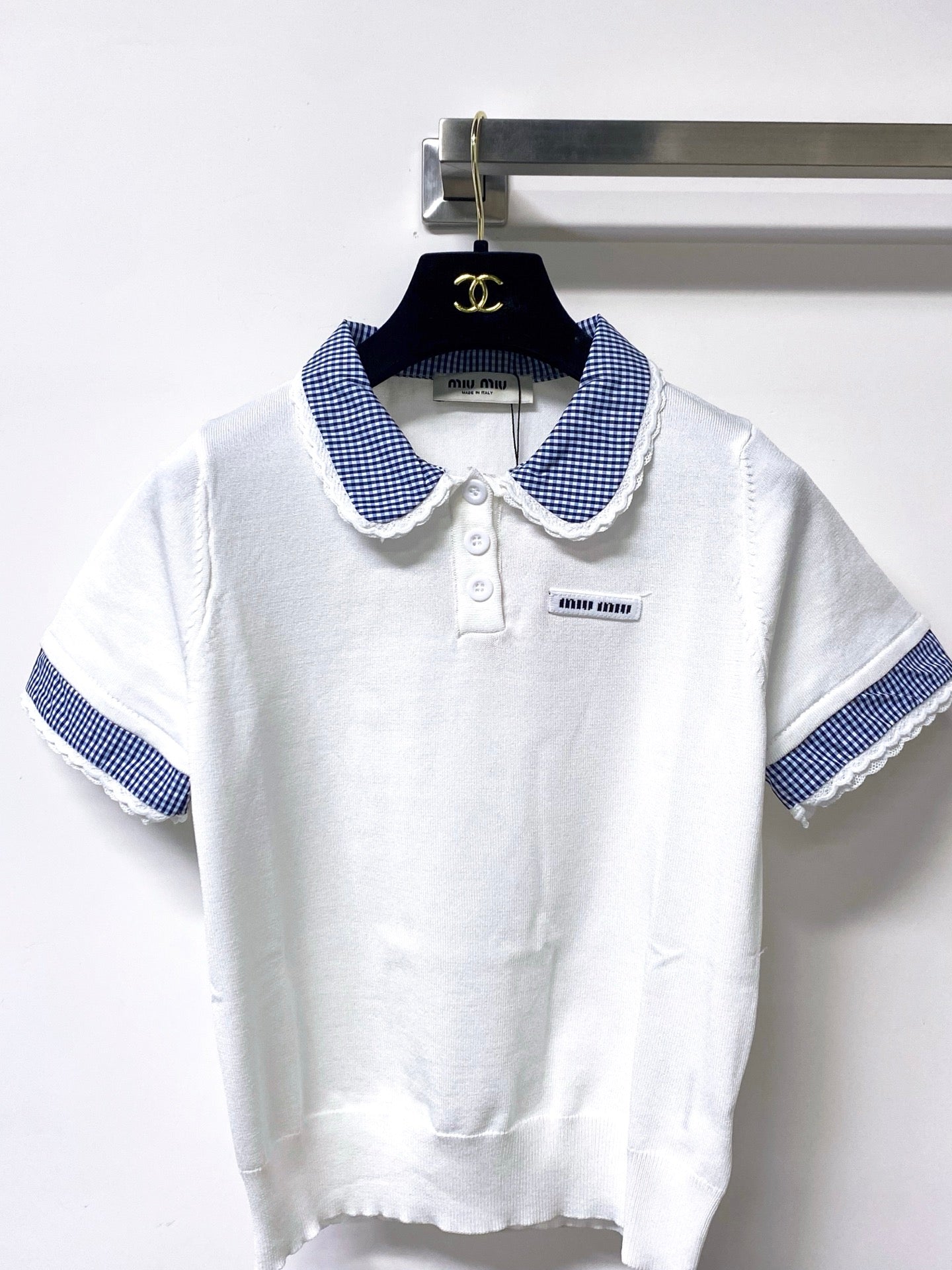 MIUMIU 26S KNIT POLO 1170