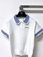 MIUMIU 26S KNIT POLO 1170