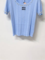 MIUMIU 26S SHORT SLEEVE T-SHIRT 1246