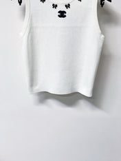 CHANEL 26S KNIT SLEEVELESS TOP STYLE 1254