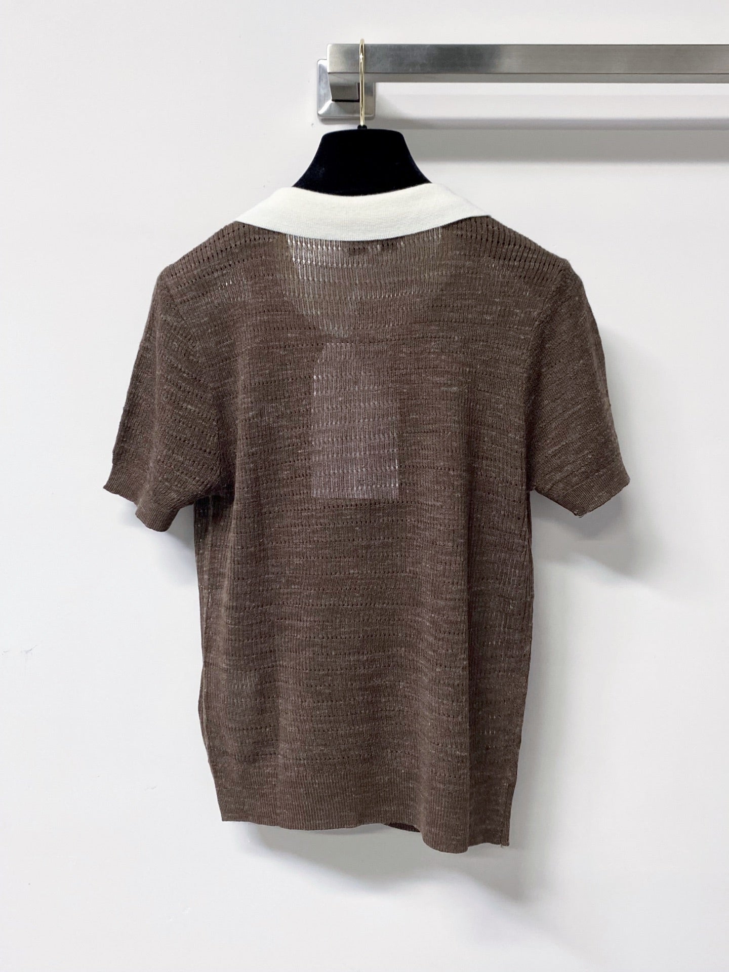 CHANEL 26S KNIT POLO TOP STYLE 1258
