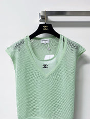 CHANEL 26S KNIT TANK TOP STYLE 1262
